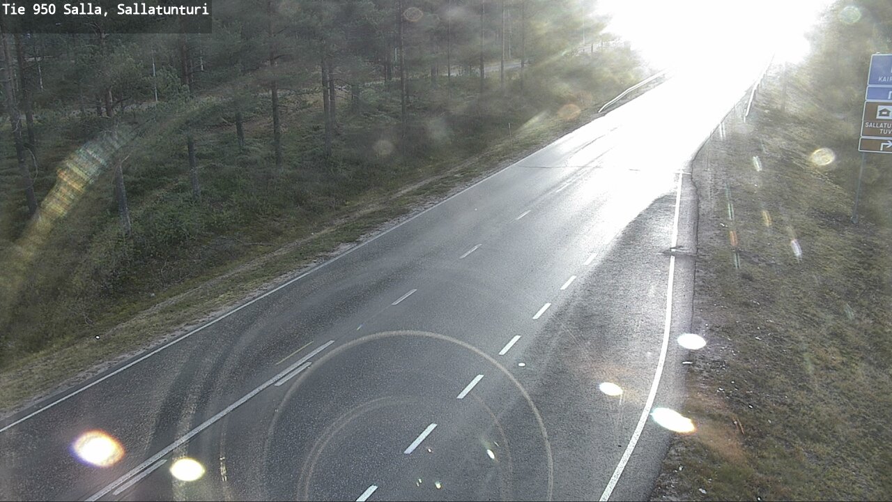 Kelikamerat Kuva Tie 950 Salla, Sallatunturi, Salla, Lappi