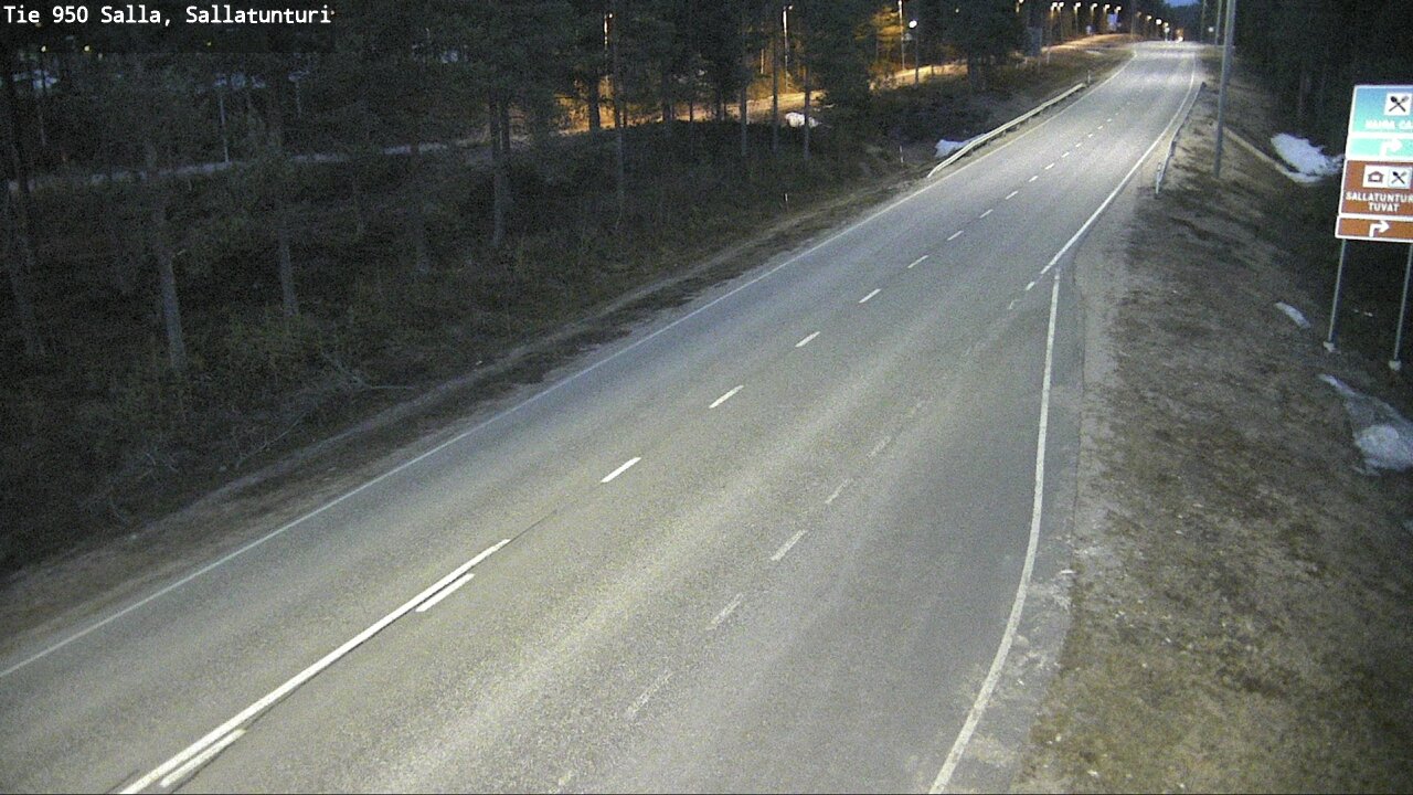 Kelikamerat Kuva Tie 950 Salla, Sallatunturi, Salla, Lappi
