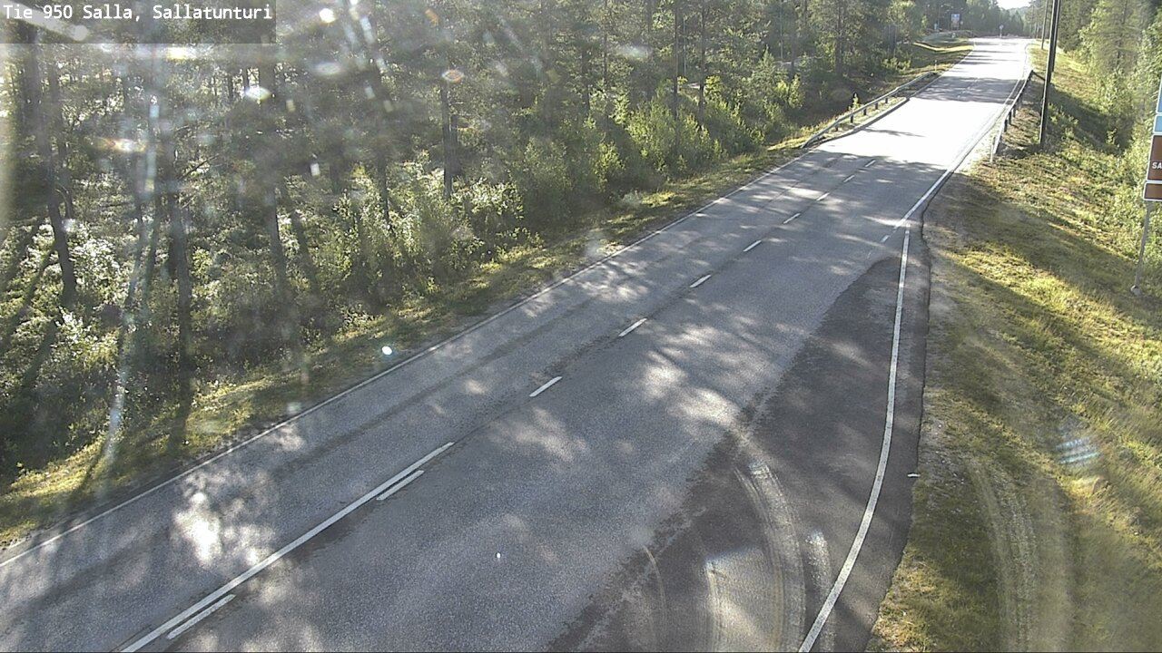 Weather Camera Image Road 950 Salla, Sallatunturi, Salla, Lappi