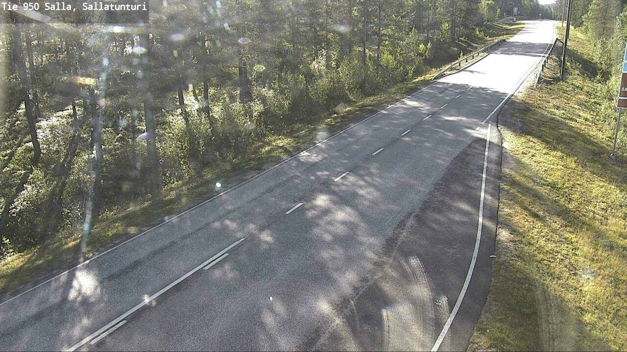 Weather Camera Image Road 950 Salla, Sallatunturi, Salla, Lappi