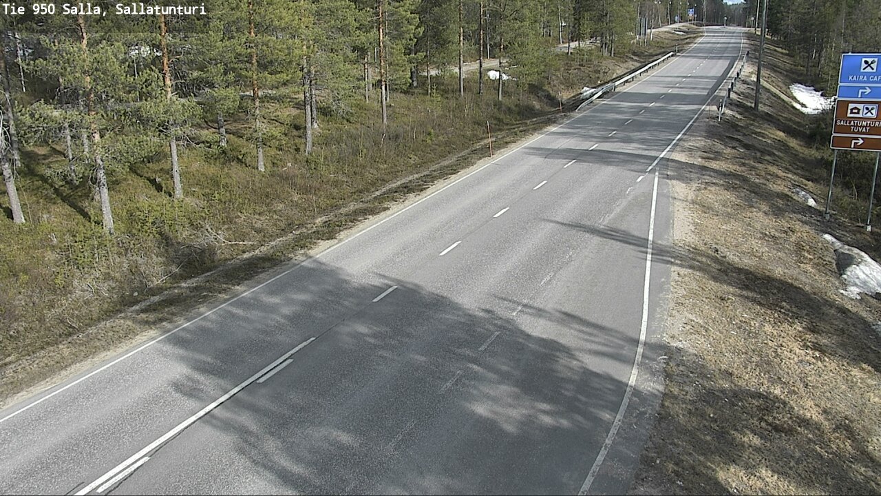 Kelikamerat Kuva Tie 950 Salla, Sallatunturi, Salla, Lappi