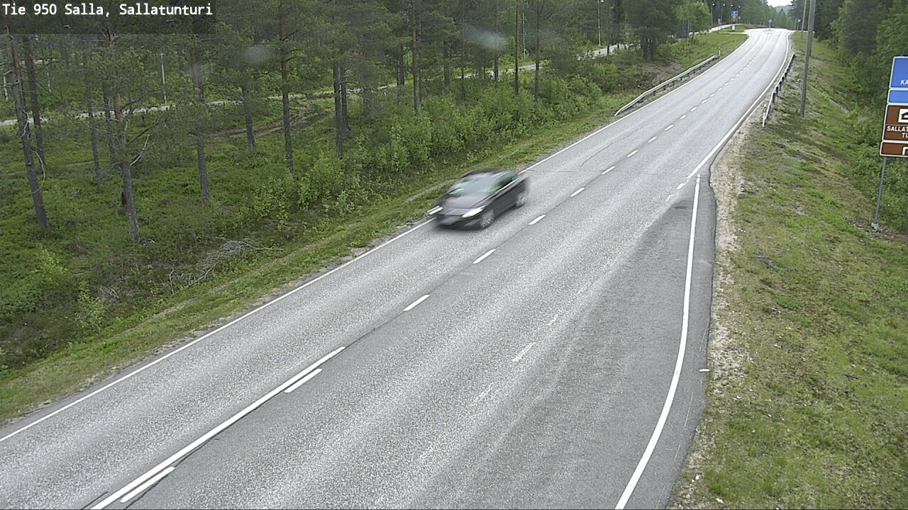 Kelikamerat Kuva Tie 950 Salla, Sallatunturi, Salla, Lappi