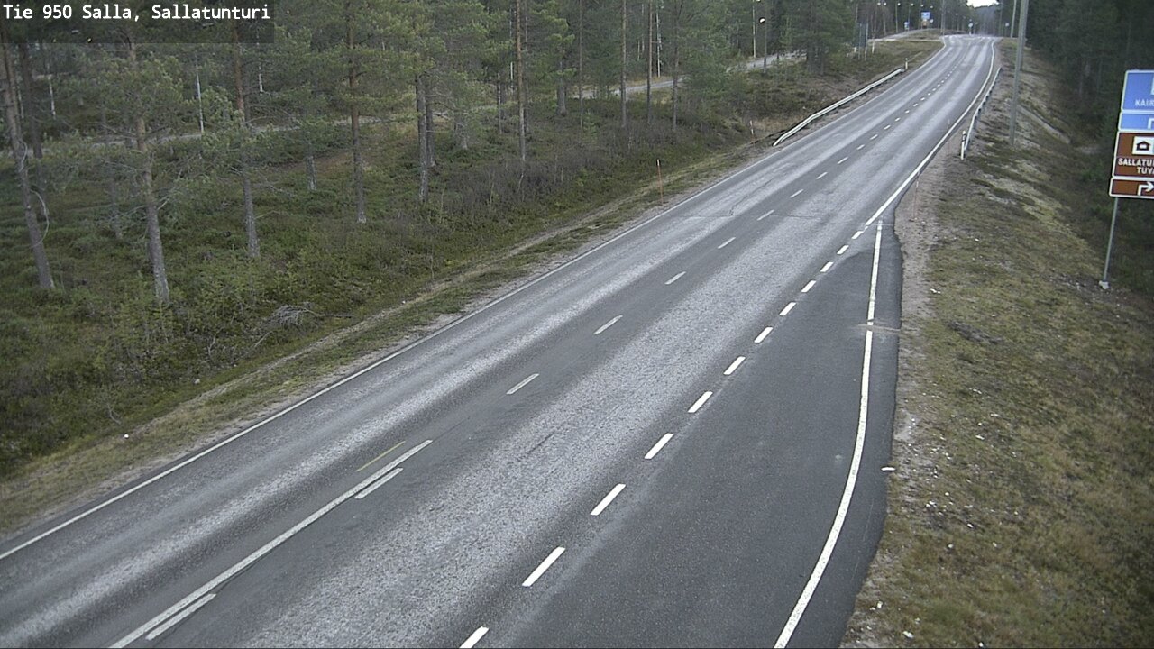 Kelikamerat Kuva Tie 950 Salla, Sallatunturi, Salla, Lappi