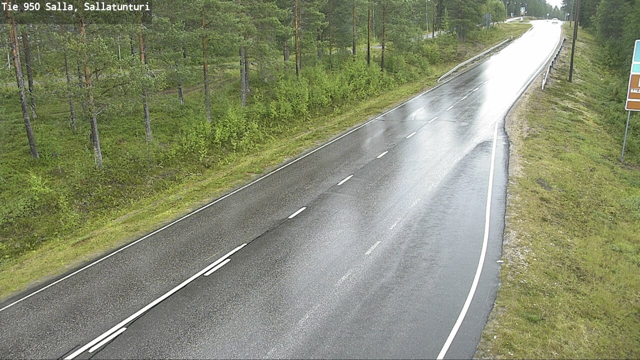 Weather Camera Image Road 950 Salla, Sallatunturi, Salla, Lappi