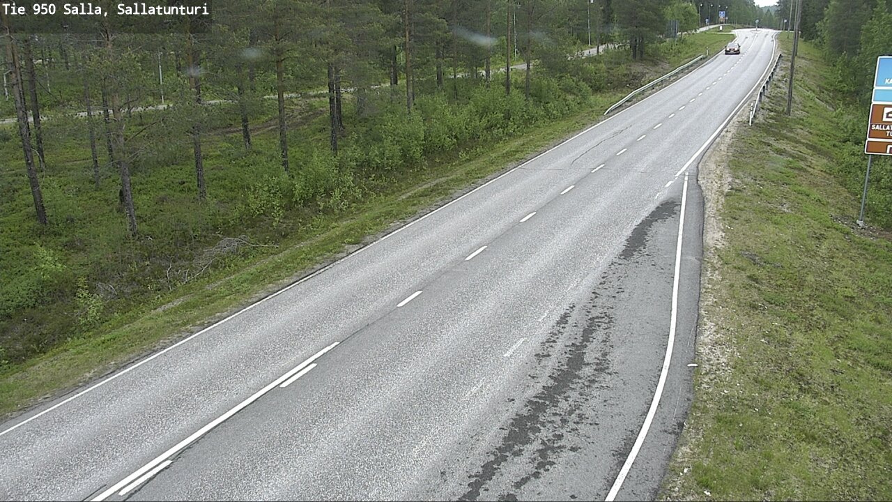 Kelikamerat Kuva Tie 950 Salla, Sallatunturi, Salla, Lappi