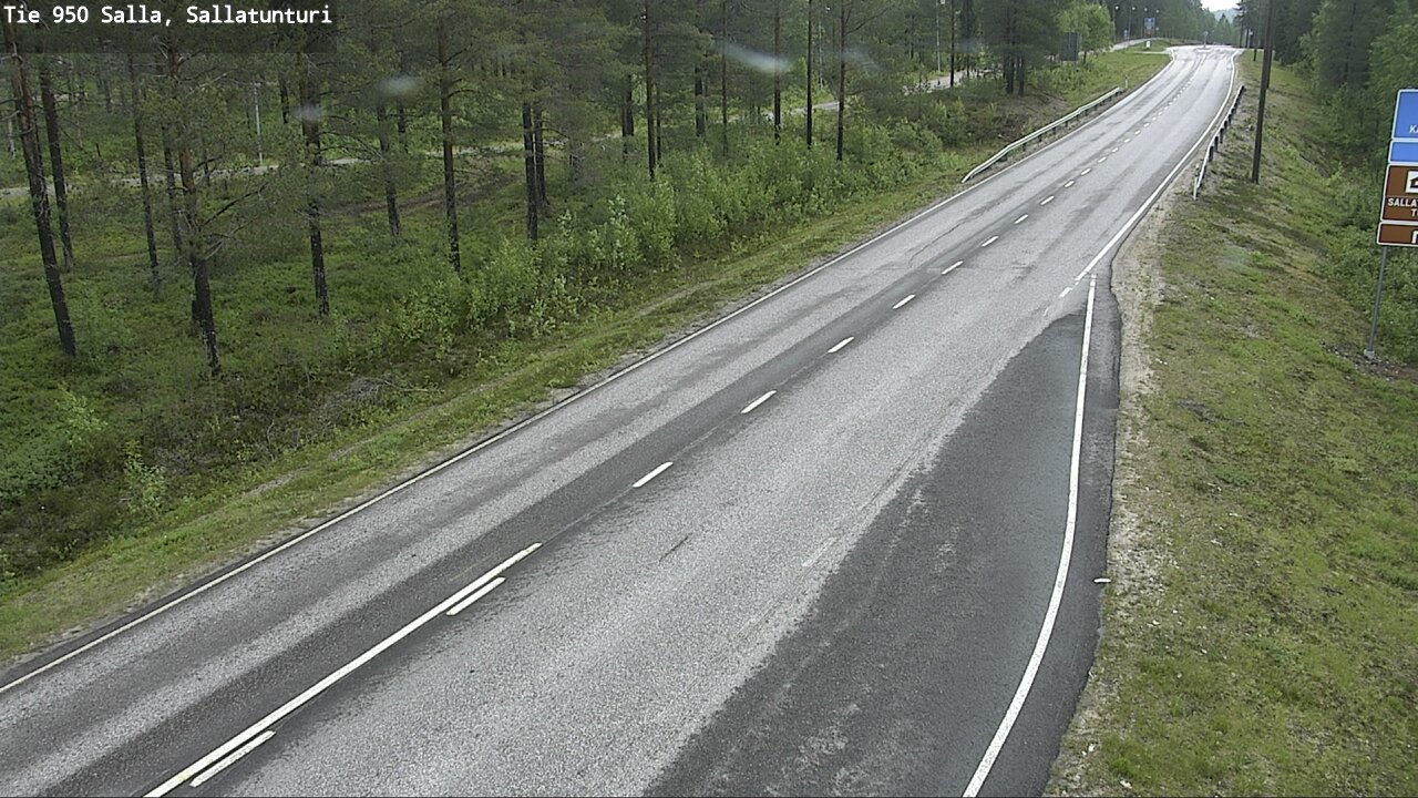 Kelikamerat Kuva Tie 950 Salla, Sallatunturi, Salla, Lappi