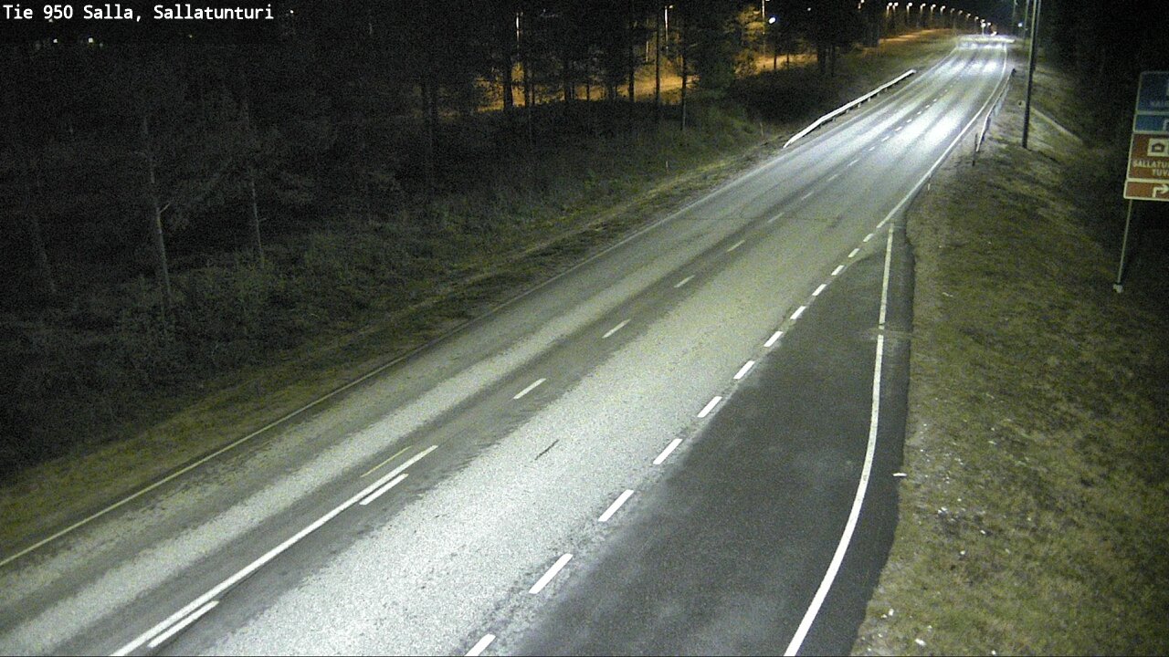 Kelikamerat Kuva Tie 950 Salla, Sallatunturi, Salla, Lappi