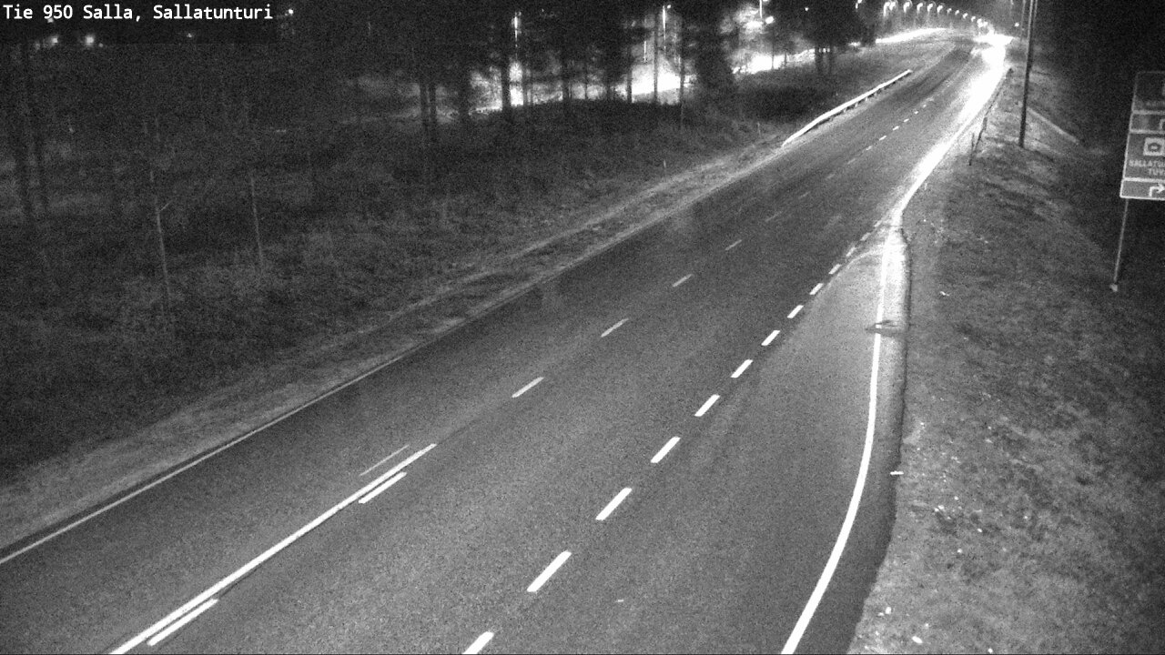 Kelikamerat Kuva Tie 950 Salla, Sallatunturi, Salla, Lappi