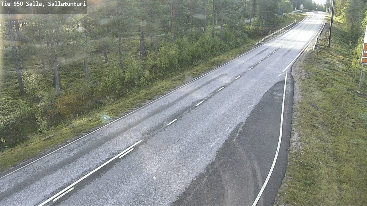 Weather Camera Image Road 950 Salla, Sallatunturi, Salla, Lappi