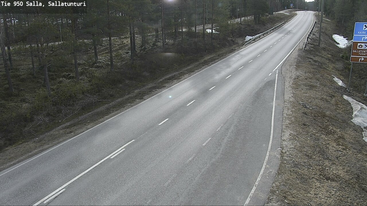 Kelikamerat Kuva Tie 950 Salla, Sallatunturi, Salla, Lappi