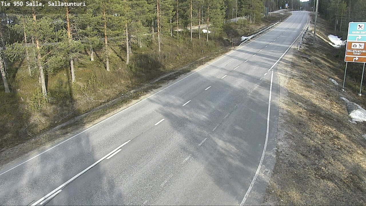 Kelikamerat Kuva Tie 950 Salla, Sallatunturi, Salla, Lappi