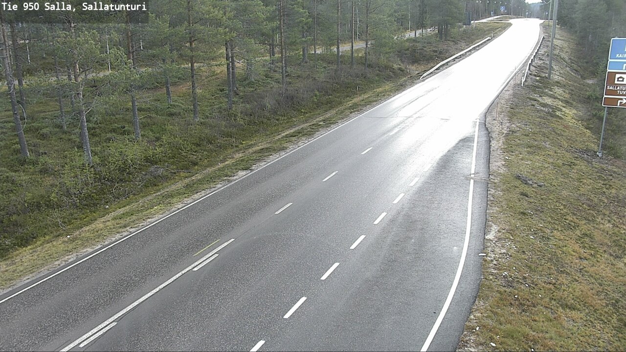 Kelikamerat Kuva Tie 950 Salla, Sallatunturi, Salla, Lappi