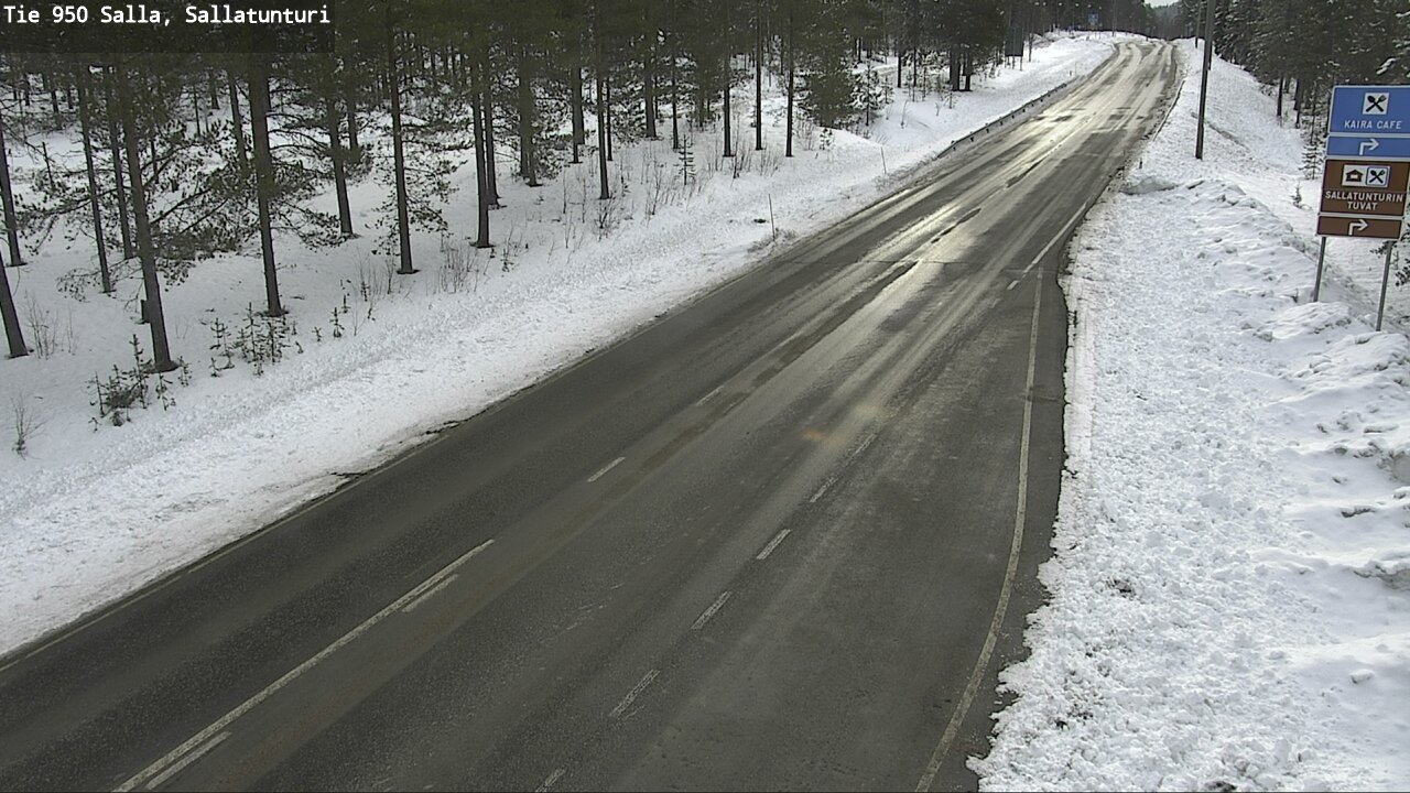 Kelikamerat Kuva Tie 950 Salla, Sallatunturi, Salla, Lappi