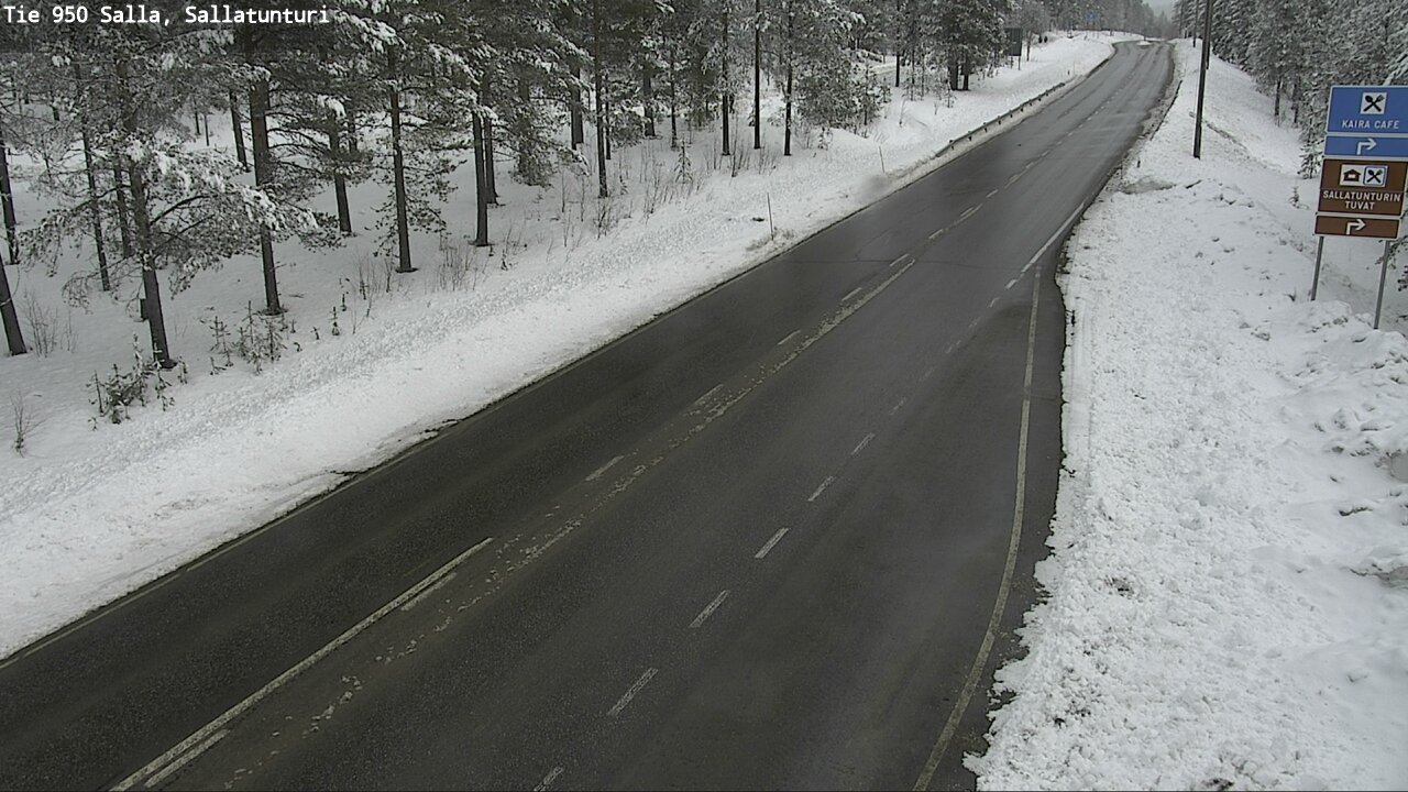 Kelikamerat Kuva Tie 950 Salla, Sallatunturi, Salla, Lappi