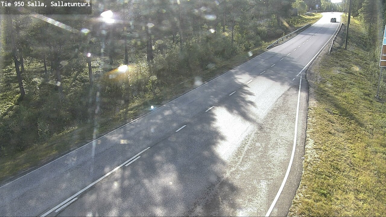 Weather Camera Image Road 950 Salla, Sallatunturi, Salla, Lappi