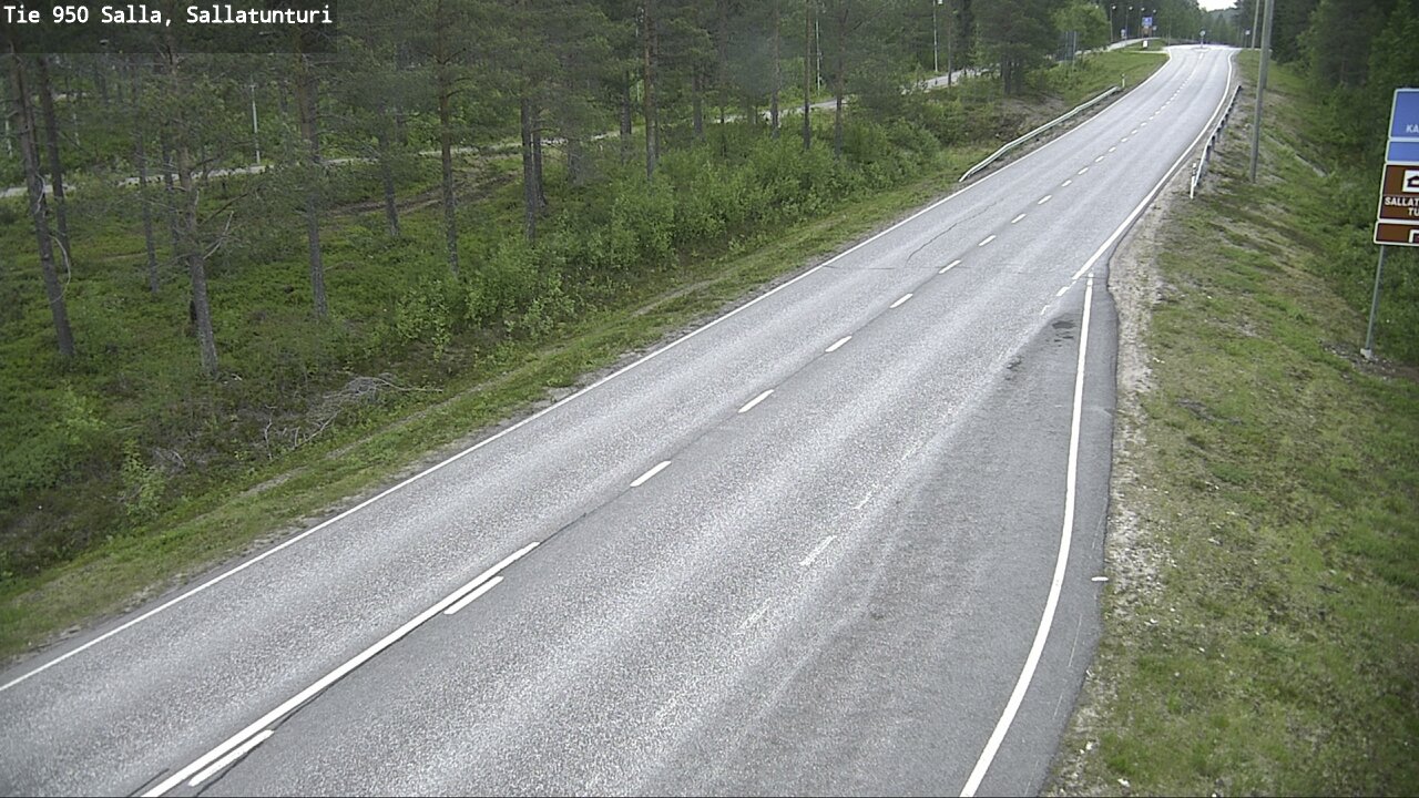 Kelikamerat Kuva Tie 950 Salla, Sallatunturi, Salla, Lappi