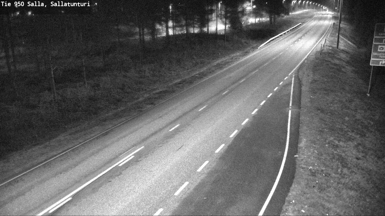 Kelikamerat Kuva Tie 950 Salla, Sallatunturi, Salla, Lappi