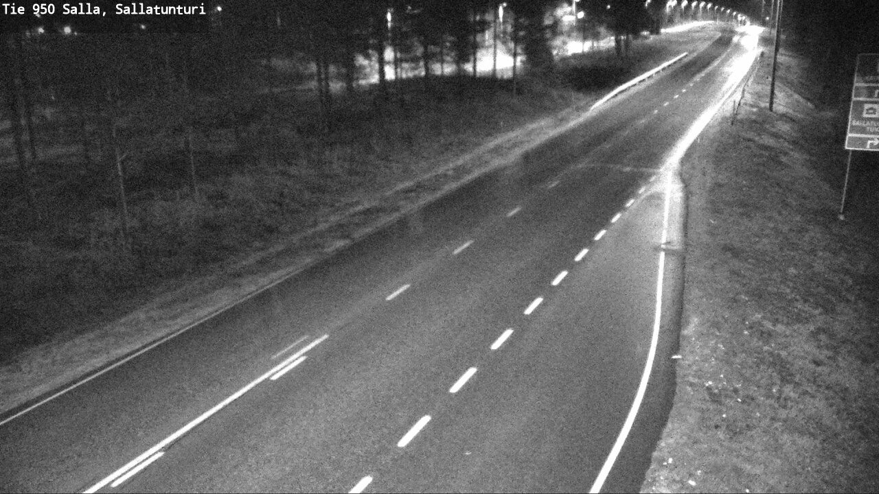 Kelikamerat Kuva Tie 950 Salla, Sallatunturi, Salla, Lappi