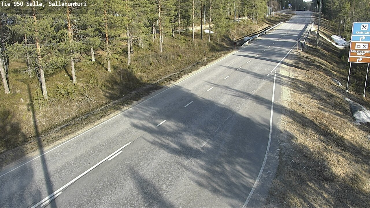 Kelikamerat Kuva Tie 950 Salla, Sallatunturi, Salla, Lappi