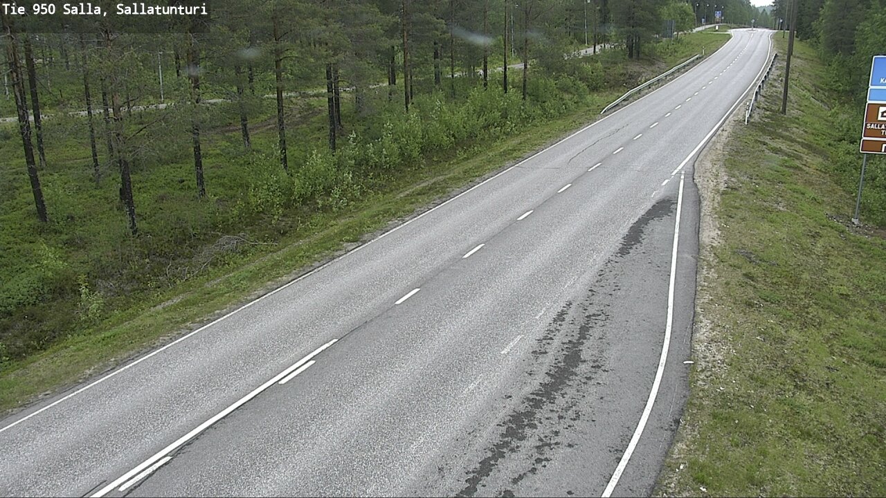 Kelikamerat Kuva Tie 950 Salla, Sallatunturi, Salla, Lappi