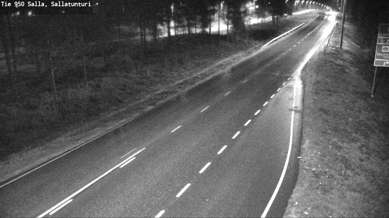 Kelikamerat Kuva Tie 950 Salla, Sallatunturi, Salla, Lappi