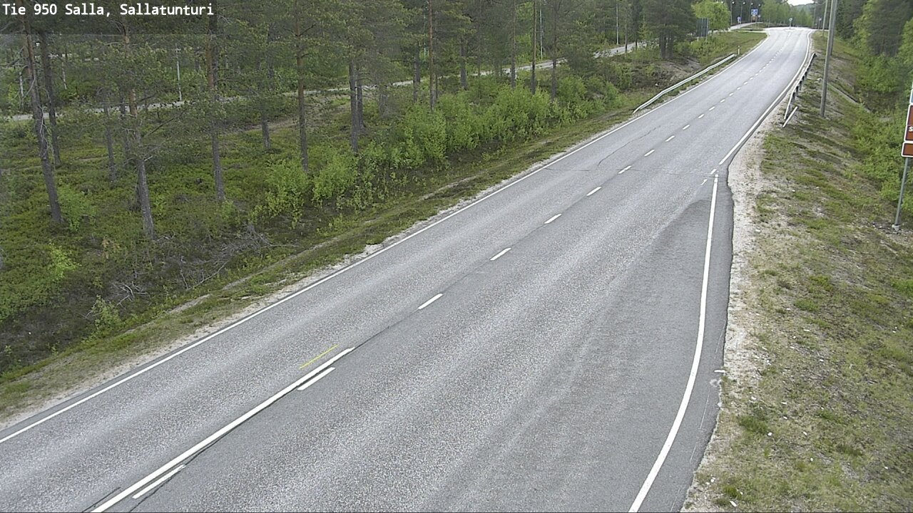 Kelikamerat Kuva Tie 950 Salla, Sallatunturi, Salla, Lappi