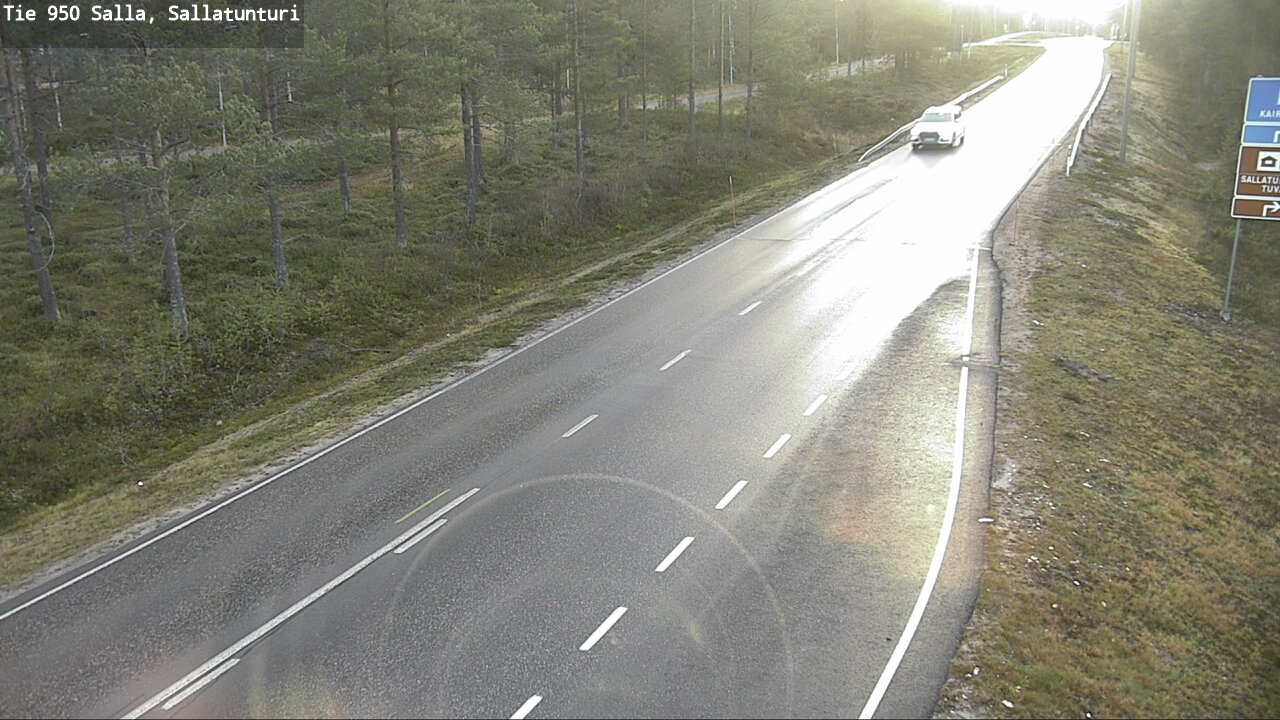 Kelikamerat Kuva Tie 950 Salla, Sallatunturi, Salla, Lappi