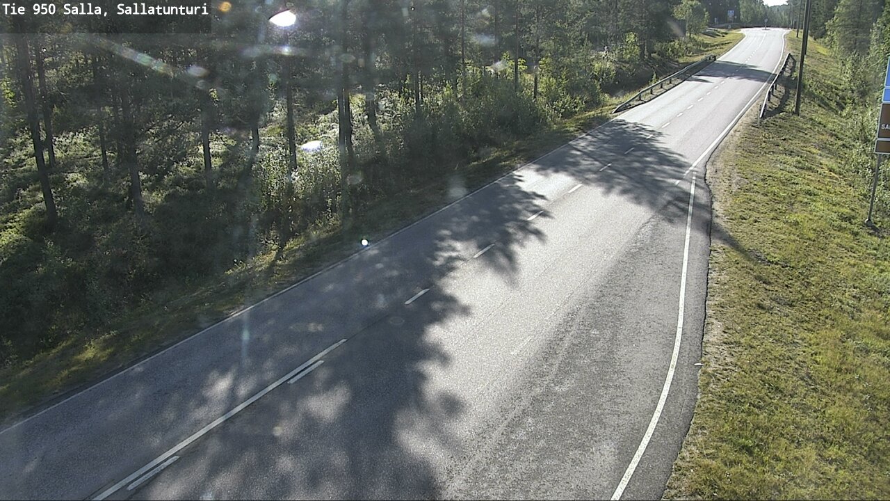 Weather Camera Image Road 950 Salla, Sallatunturi, Salla, Lappi