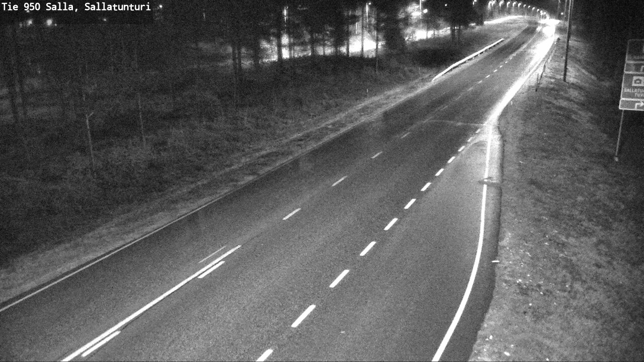 Kelikamerat Kuva Tie 950 Salla, Sallatunturi, Salla, Lappi