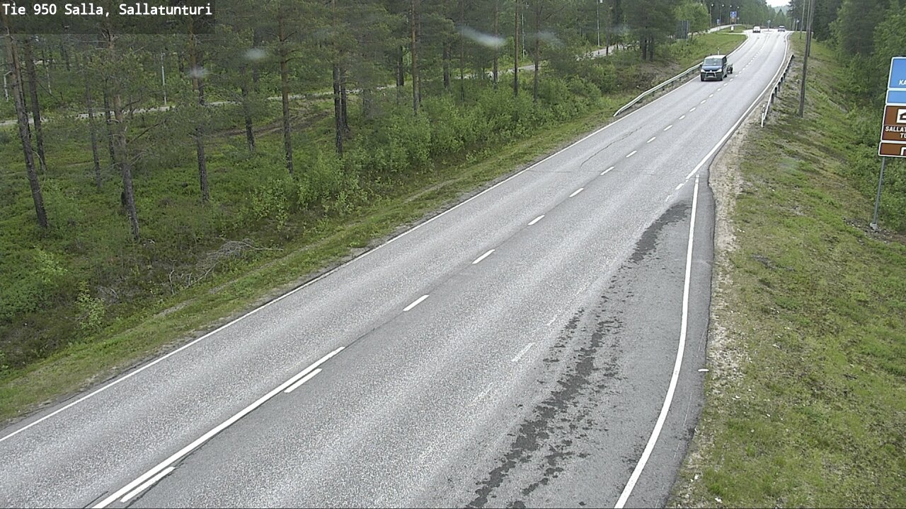 Kelikamerat Kuva Tie 950 Salla, Sallatunturi, Salla, Lappi