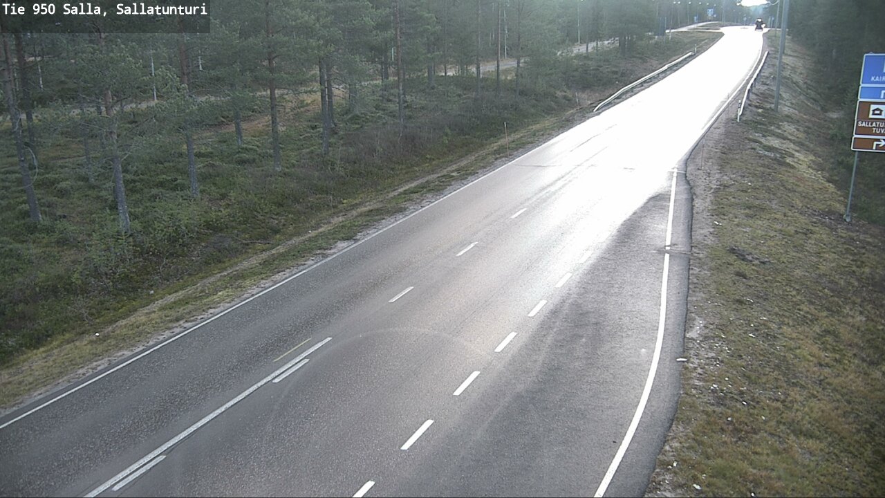 Kelikamerat Kuva Tie 950 Salla, Sallatunturi, Salla, Lappi