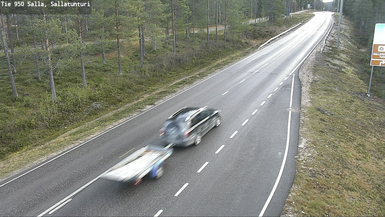 Kelikamerat Kuva Tie 950 Salla, Sallatunturi, Salla, Lappi
