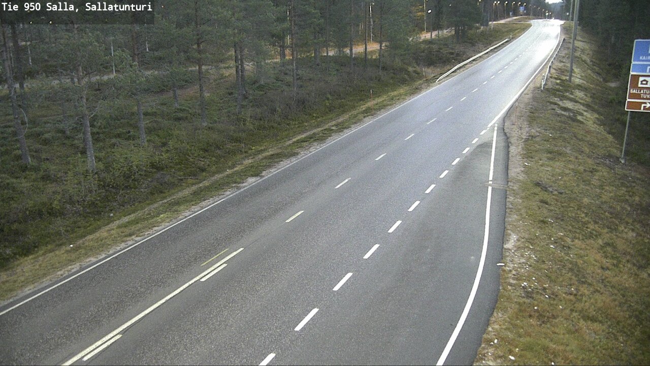 Kelikamerat Kuva Tie 950 Salla, Sallatunturi, Salla, Lappi