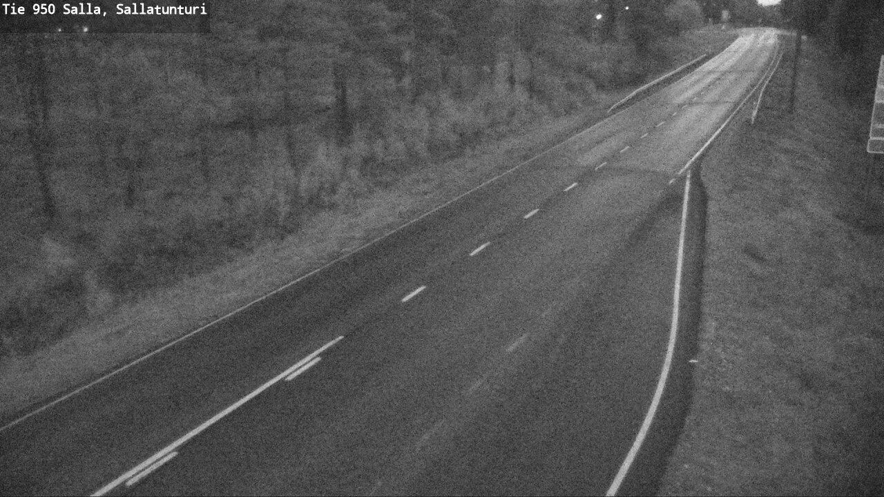 Weather Camera Image Road 950 Salla, Sallatunturi, Salla, Lappi