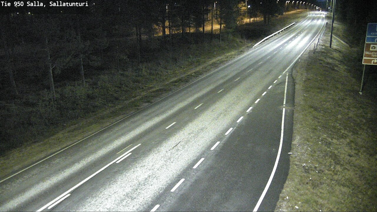 Kelikamerat Kuva Tie 950 Salla, Sallatunturi, Salla, Lappi