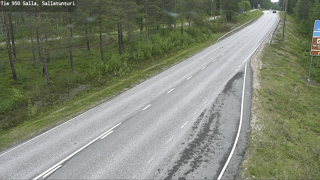 Kelikamerat Kuva Tie 950 Salla, Sallatunturi, Salla, Lappi