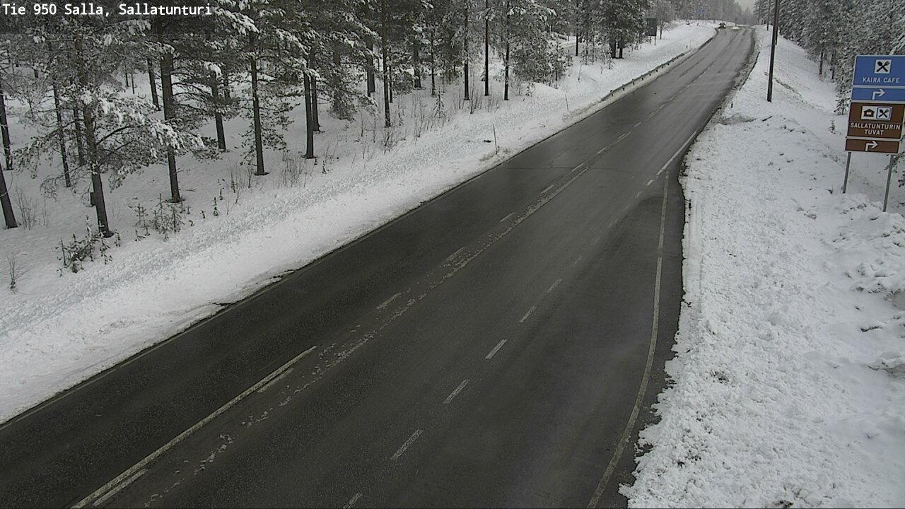 Kelikamerat Kuva Tie 950 Salla, Sallatunturi, Salla, Lappi