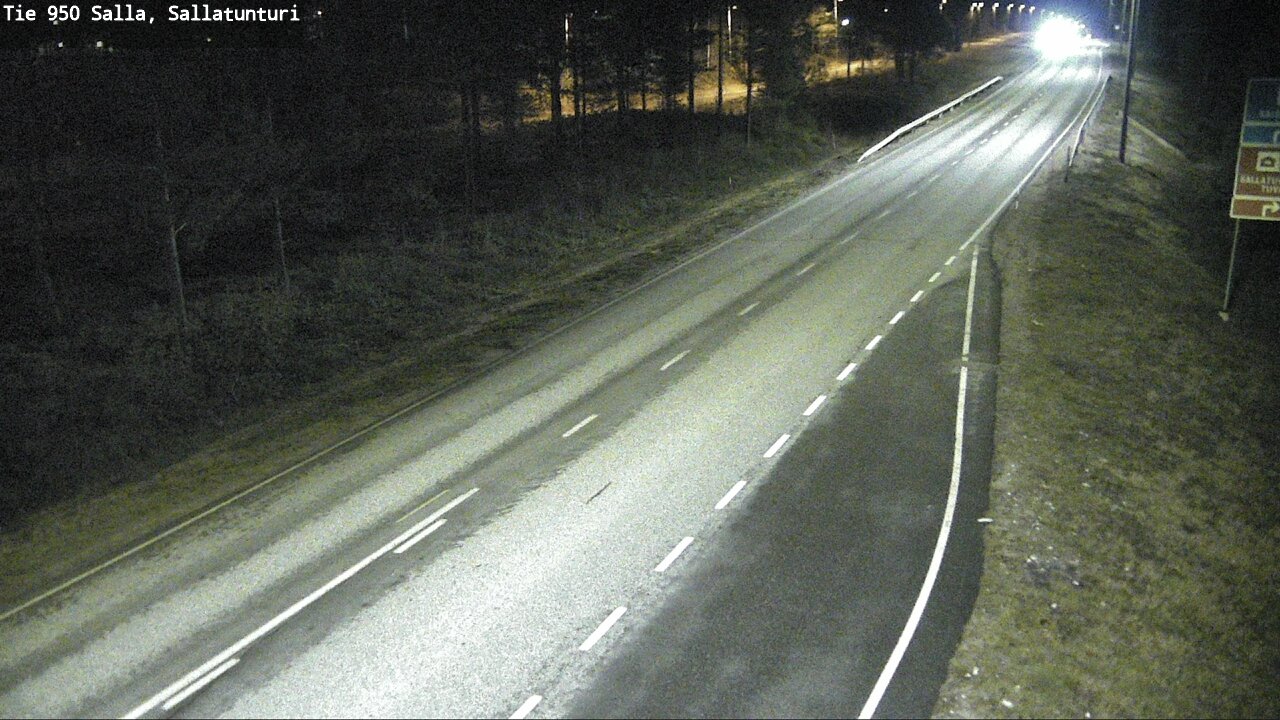 Kelikamerat Kuva Tie 950 Salla, Sallatunturi, Salla, Lappi
