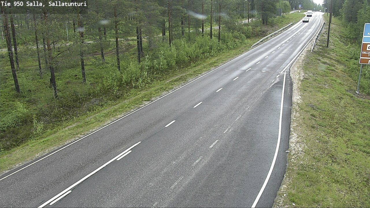 Kelikamerat Kuva Tie 950 Salla, Sallatunturi, Salla, Lappi