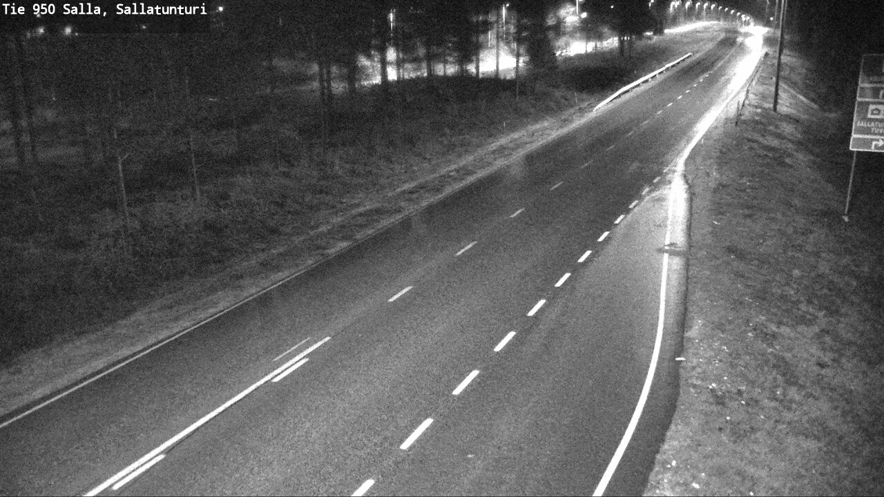 Kelikamerat Kuva Tie 950 Salla, Sallatunturi, Salla, Lappi