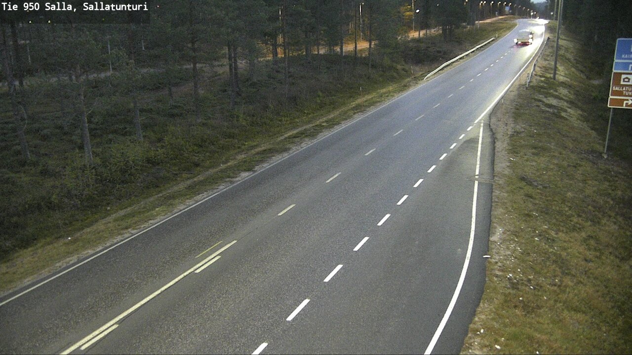 Kelikamerat Kuva Tie 950 Salla, Sallatunturi, Salla, Lappi