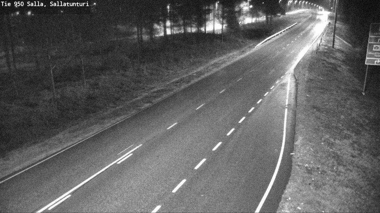 Kelikamerat Kuva Tie 950 Salla, Sallatunturi, Salla, Lappi