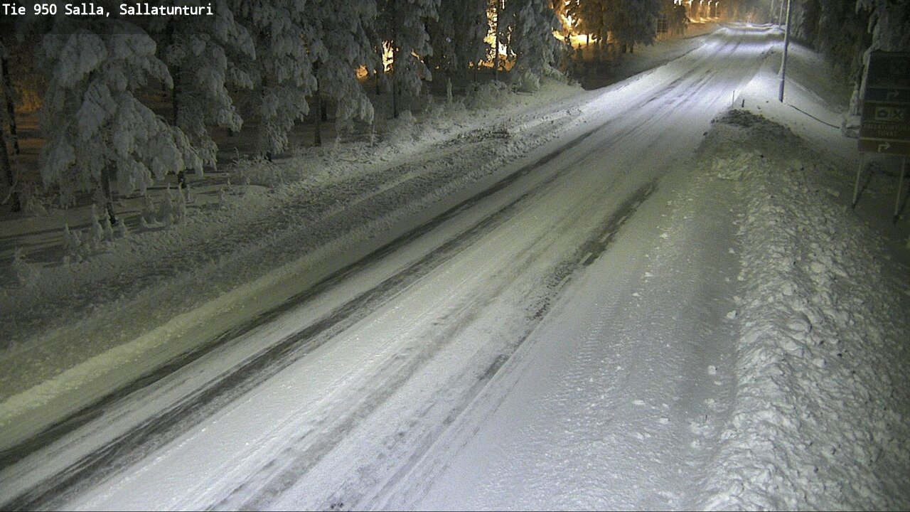Kelikamerat Kuva Tie 950 Salla, Sallatunturi, Salla, Lappi