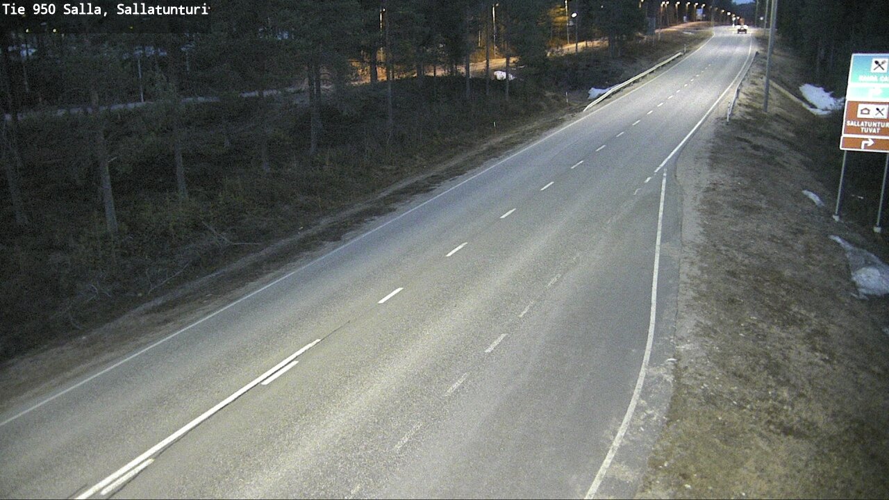 Kelikamerat Kuva Tie 950 Salla, Sallatunturi, Salla, Lappi