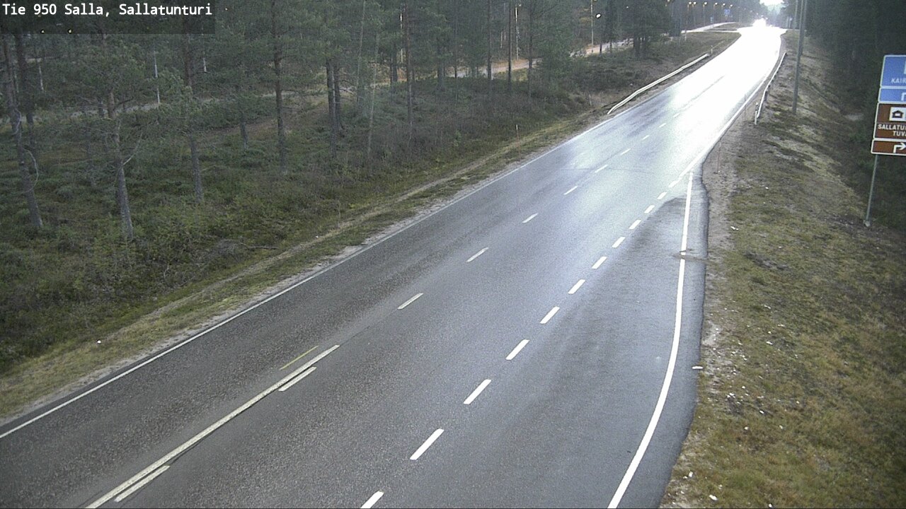 Kelikamerat Kuva Tie 950 Salla, Sallatunturi, Salla, Lappi