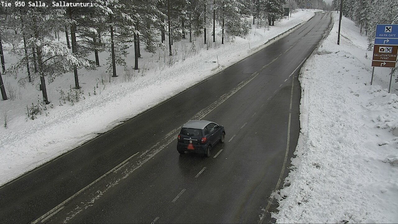 Kelikamerat Kuva Tie 950 Salla, Sallatunturi, Salla, Lappi