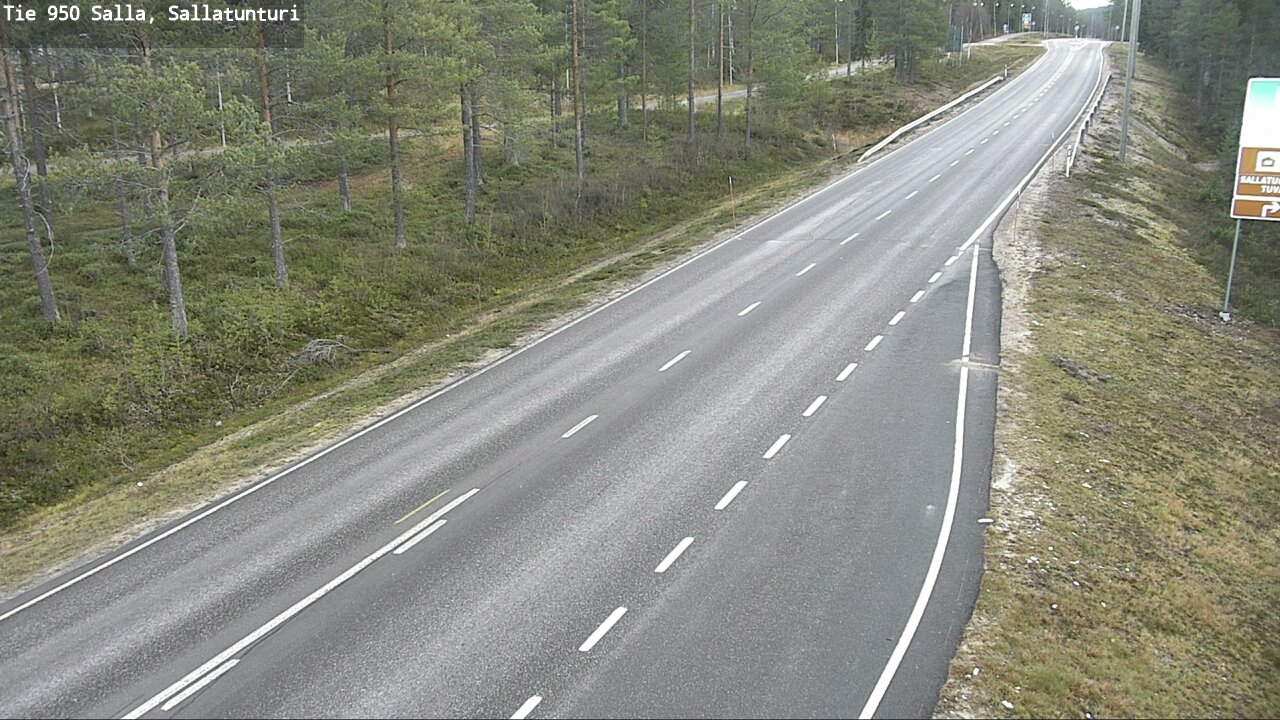 Kelikamerat Kuva Tie 950 Salla, Sallatunturi, Salla, Lappi