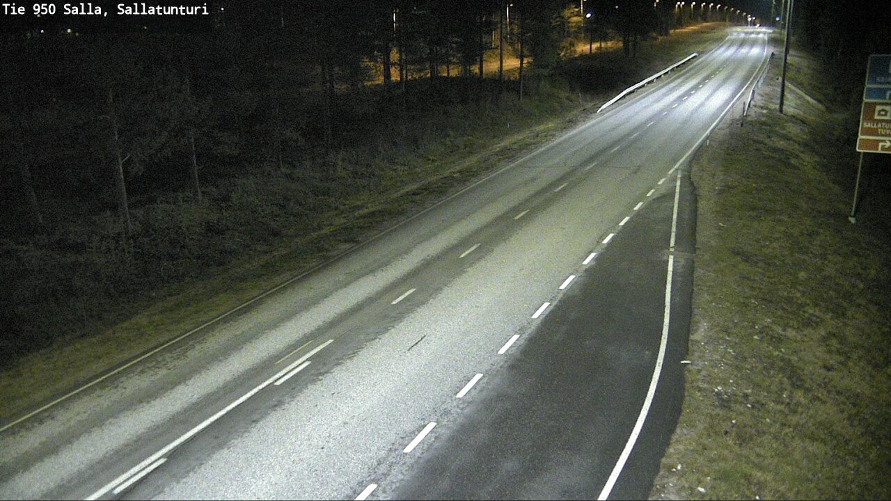 Kelikamerat Kuva Tie 950 Salla, Sallatunturi, Salla, Lappi