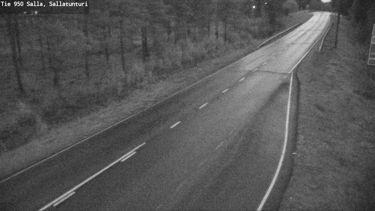 Weather Camera Image Road 950 Salla, Sallatunturi, Salla, Lappi