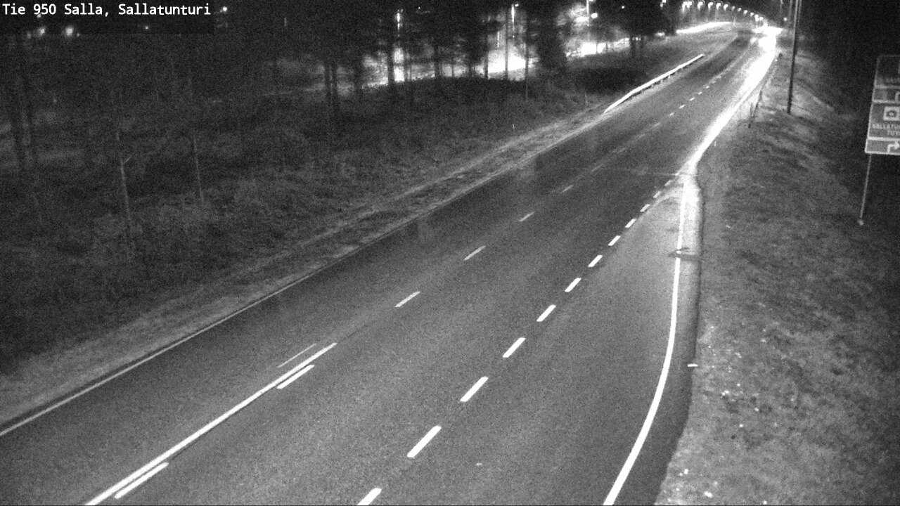 Kelikamerat Kuva Tie 950 Salla, Sallatunturi, Salla, Lappi